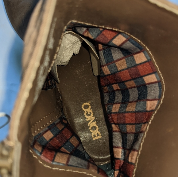 BONGO Women's Faux Suede Inner Wedge Boot - Picture 5 of 6